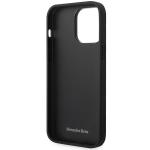 Carcasa Mercedes Leather Stars Pattern compatibila cu iPhone 14 Pro Max, Negru 8 - lerato.ro