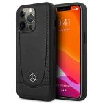 Carcasa Mercedes Leather Urban Line compatibila cu iPhone 14 Pro Max, Negru 4 - lerato.ro