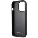 Carcasa Mercedes Leather Urban Line compatibila cu iPhone 14 Pro Max, Negru 8 - lerato.ro