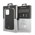 Carcasa Mercedes Leather Urban Line compatibila cu iPhone 14 Pro Max, Negru 6 - lerato.ro