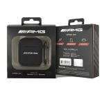 Carcasa Mercedes AMG Silicone Big Logo compatibila cu Apple AirPods 1 / 2, Negru 4 - lerato.ro