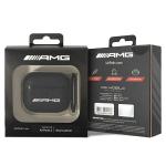 Carcasa Mercedes AMG Leather Big Logo compatibila cu Apple AirPods 3, Negru 4 - lerato.ro