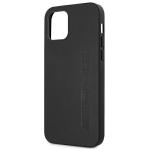 Carcasa Mercedes AMG Leather Hot Stamped compatibila cu iPhone 12 / 12 Pro, Negru 7 - lerato.ro