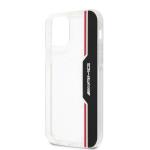 Carcasa Mercedes AMG Electroplate Vertical Design compatibila cu iPhone 12 / 12 Pro, Transparent 6 - lerato.ro