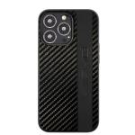 Carcasa Mercedes AMG Carbon Stripe Embossed compatibila cu iPhone 13 / 13 Pro, Negru 2 - lerato.ro
