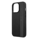 Carcasa Mercedes AMG Carbon Stripe Embossed compatibila cu iPhone 13 / 13 Pro, Negru 7 - lerato.ro