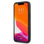 Carcasa Mercedes Leather Hot Stamped compatibila cu iPhone 13 / 13 Pro, Negru 6 - lerato.ro