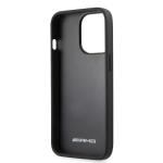 Carcasa Mercedes AMG Leather Curved Lines compatibila cu iPhone 13 / 13 Pro, Negru 8 - lerato.ro