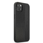 Carcasa Mercedes AMG Carbon Stripe Embossed compatibila cu iPhone 13 / 14 / 15, Negru 5 - lerato.ro