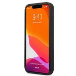 Carcasa Mercedes AMG Leather Hot Stamped compatibila cu iPhone 13, Negru 6 - lerato.ro