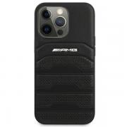 Carcasa Mercedes AMG Debossed Lines compatibila cu iPhone 14 Pro, Negru