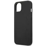 Carcasa Mercedes AMG Leather Hot Stamped compatibila cu iPhone 15 / 14 / 13, Negru 7 - lerato.ro