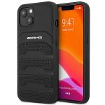 Carcasa Mercedes AMG Debossed Lines compatibila cu iPhone 15 / 14 / 13, Negru 4 - lerato.ro