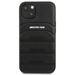 Carcasa Mercedes AMG Debossed Lines compatibila cu iPhone 15 / 14 / 13, Negru 2 - lerato.ro