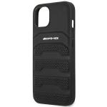 Carcasa Mercedes AMG Debossed Lines compatibila cu iPhone 15 / 14 / 13, Negru 7 - lerato.ro
