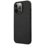 Carcasa Mercedes AMG Leather Hot Stamped compatibila cu iPhone 14 Pro Max, Negru 3 - lerato.ro