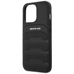 Carcasa Mercedes AMG Debossed Lines compatibila cu iPhone 14 Pro Max, Negru 7 - lerato.ro