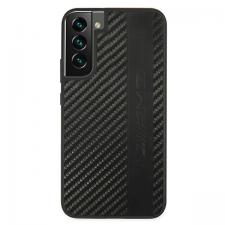 Carcasa Mercedes AMG Carbon Stripe Embossed compatibila cu Samsung Galaxy S22 Plus, Negru