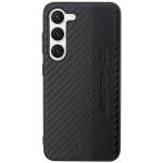 Carcasa Mercedes AMG Carbon Stripe Embossed compatibila cu Samsung Galaxy S23 Plus, Negru 2 - lerato.ro
