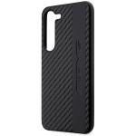 Carcasa Mercedes AMG Carbon Stripe Embossed compatibila cu Samsung Galaxy S23 Plus, Negru 7 - lerato.ro