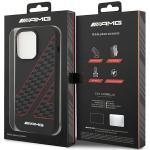 Carcasa Mercedes AMG Checkered Flag Pattern compatibila cu iPhone 14 Pro Max, Negru 7 - lerato.ro