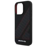 Carcasa Mercedes AMG Checkered Flag Pattern cu MagSafe compatibila cu iPhone 16 Pro, Negru 7 - lerato.ro