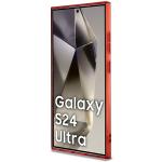 Carcasa AMG Transparent Bicolor cu MagSafe compatibila cu Samsung Galaxy S24 Ultra, Negru 6 - lerato.ro