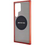 Carcasa AMG Transparent Bicolor cu MagSafe compatibila cu Samsung Galaxy S24 Ultra, Negru 7 - lerato.ro