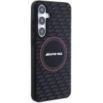 Carcasa Mercedes AMG Silicone Carbon Pattern cu MagSafe compatibila cu Samsung Galaxy S24 Plus, Negru 5 - lerato.ro