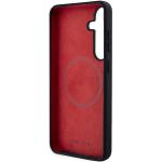 Carcasa Mercedes AMG Silicone Carbon Pattern cu MagSafe compatibila cu Samsung Galaxy S24 Plus, Negru 8 - lerato.ro