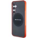 Carcasa AMG Transparent Bicolor cu MagSafe cu Samsung Galaxy S24, Negru 3 - lerato.ro