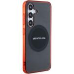 Carcasa AMG Transparent Bicolor cu MagSafe cu Samsung Galaxy S24, Negru 5 - lerato.ro