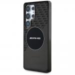 Carcasa AMG Transparent Rhombs cu MagSafe compatibila cu Samsung Galaxy S25 Ultra, Negru 3 - lerato.ro