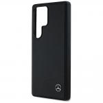 Carcasa Mercedes Leather Horizontal Debossed Curves cu MagSafe compatibila cu Samsung Galaxy S25 Ultra, Negru 7 - lerato.ro