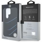 Carcasa Mercedes Silicone Contrasted Curves cu MagSafe compatibila cu Samsung Galaxy S25 Ultra, Negru 9 - lerato.ro