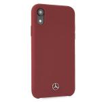 Carcasa Mercedes Silicone Line compatibila cu iPhone XR, Rosu 6 - lerato.ro