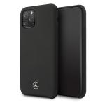 Carcasa Mercedes Silicone Line compatibila cu iPhone 11 Pro, Negru 3 - lerato.ro
