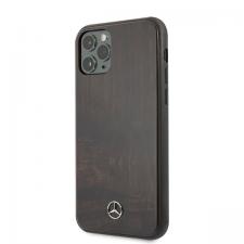 Huse si carcase iPhone 11 Pro, Carcasa Mercedes Wood Line Rosewood compatibila cu iPhone 11 Pro, Maro, lerato.ro