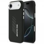 Carcasa Mercedes AMG Silicone Oversize Rhombs cu MagSafe compatibila cu iPhone 17 Air, Negru 4 - lerato.ro