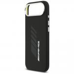 Carcasa Mercedes AMG Silicone Oversize Rhombs cu MagSafe compatibila cu iPhone 17 Air, Negru 7 - lerato.ro