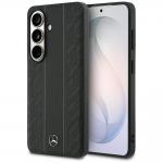 Husa Mercedes Laurel Leaves Vertical Stripes cu MagSafe compatibila cu Samsung Galaxy S26, Negru 4 - lerato.ro