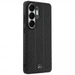 Husa Mercedes Laurel Leaves Vertical Stripes cu MagSafe compatibila cu Samsung Galaxy S26 Ultra, Negru 5 - lerato.ro