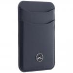 Portofel din piele ecologica Mercedes Wallet, Compatibil MagSafe, Albastru 5 - lerato.ro