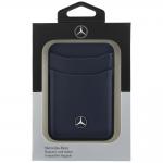 Portofel din piele ecologica Mercedes Wallet, Compatibil MagSafe, Albastru 7 - lerato.ro