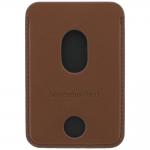 Portofel din piele ecologica Mercedes Wallet, Compatibil MagSafe, Maro 4 - lerato.ro