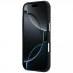 Carcasa Mercedes Leather Semi Wrap Wood Effect cu MagSafe compatibila cu iPhone 17 Pro, Negru 6 - lerato.ro