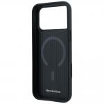 Husa Mercedes Leather 3D cu MagSafe compatibila cu iPhone 18 Pro Max / 17 Pro Max, Gri 8 - lerato.ro
