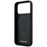 Husa Mercedes Leather 3D cu MagSafe compatibila cu iPhone 18 Pro Max / 17 Pro Max, Negru 8 - lerato.ro