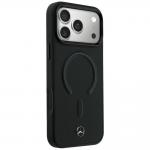 Husa Mercedes Leather 3D cu MagSafe compatibila cu iPhone 18 Pro / 17 Pro, Negru 5 - lerato.ro