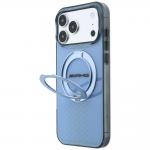 Husa Mercedes AMG IML Double Layer Urban Line Ring Stand cu MagSafe compatibila cu iPhone 18 Pro Max / 17 Pro Max, Albastru 3 - lerato.ro